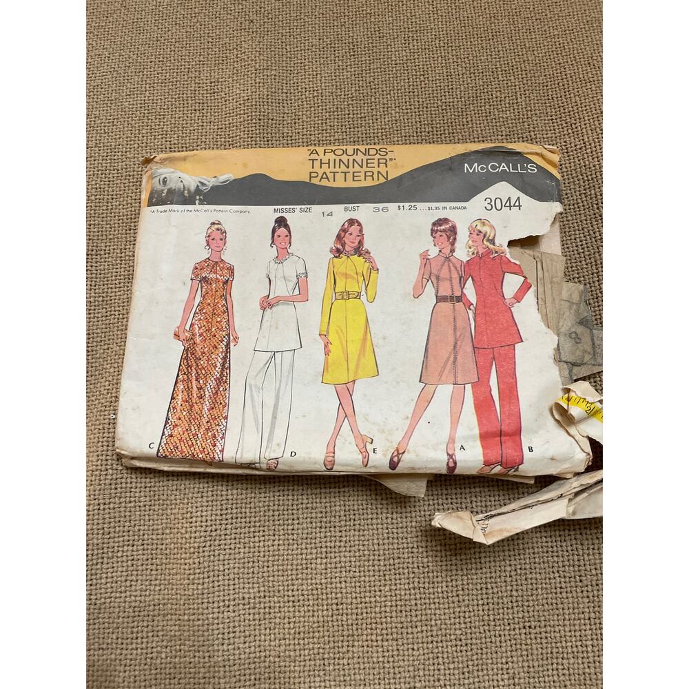 Vintage Patterns Womens Size 14 Early 70’s - Picture 5 of 10